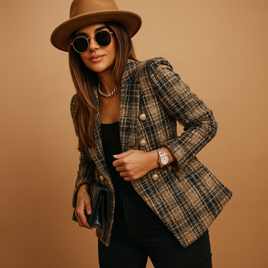 Montrel™ | Blazer ajusté à la coupe élégante pour femmes